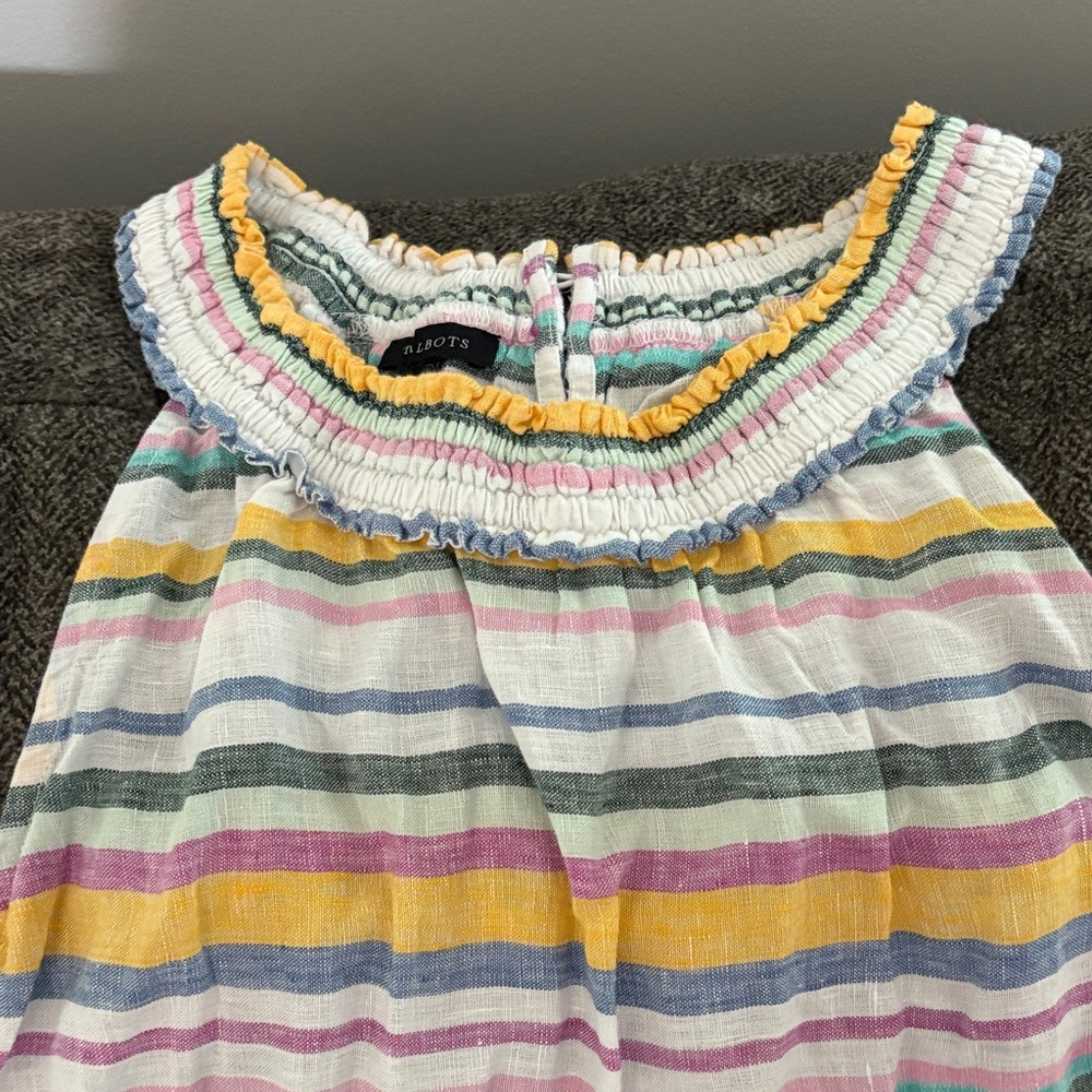 Talbots Multicolor Striped Top - Picture 3 of 4